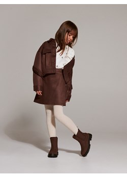 Reserved - Spódnica mini - mahoniowy ze sklepu Reserved w kategorii Spódnice dziewczęce - zdjęcie 165425834