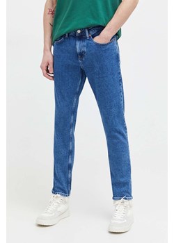 Tommy Jeans jeansy Austin męskie kolor niebieski ze sklepu ANSWEAR.com w kategorii Jeansy męskie - zdjęcie 165431693