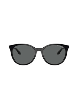 Armani Exchange okulary przeciwsłoneczne damskie kolor czarny ze sklepu ANSWEAR.com w kategorii Okulary przeciwsłoneczne damskie - zdjęcie 165435354