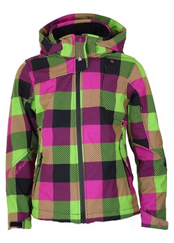 Peak Mountain Kurtka softshellowa w kolorze zielono-różowym ze sklepu Limango Polska w kategorii Kurtki dziewczęce - zdjęcie 165442101