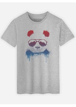 WOOOP Koszulka &quot;Stay cool&quot; w kolorze szarym ze sklepu Limango Polska w kategorii T-shirty męskie - zdjęcie 165444701
