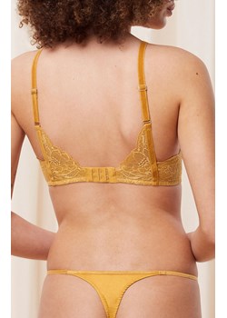 Triumph biustonosz miękki soft Amourette Charm Shimmer Bustier 10215986, Kolor żółty, Rozmiar 75B, Triumph ze sklepu Intymna w kategorii Biustonosze - zdjęcie 165503824