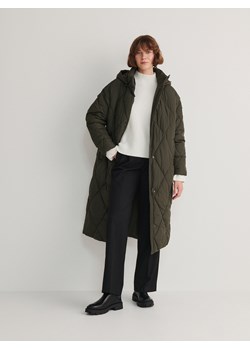 Reserved - Dwufunkcyjny płaszcz - szary ze sklepu Reserved w kategorii Płaszcze damskie - zdjęcie 165515534