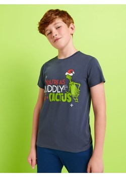 Sinsay - Koszulka Grinch - szary ze sklepu Sinsay w kategorii T-shirty chłopięce - zdjęcie 165517203