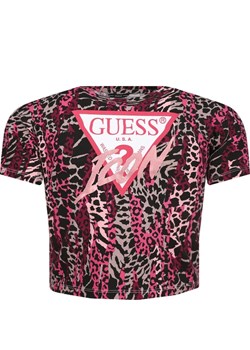 Guess T-shirt | Regular Fit ze sklepu Gomez Fashion Store w kategorii Bluzki dziewczęce - zdjęcie 165520870