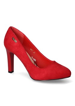 Czółenka Sergio Leone 1457 Ciemny czerwony zamsz ze sklepu Arturo-obuwie w kategorii Czółenka - zdjęcie 165522880