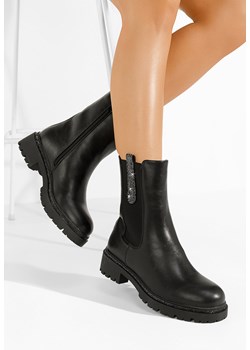 Czarne botki chelsea Nellie ze sklepu Zapatos w kategorii Botki - zdjęcie 165529701