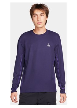 Męska zimowa koszulka z długim rękawem Nike ACG Dri-FIT ADV „Goat Rocks” - Fiolet ze sklepu Nike poland w kategorii T-shirty męskie - zdjęcie 165531063