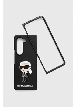 Karl Lagerfeld etui na telefon Samsung Galaxy Z Fold5 kolor czarny ze sklepu ANSWEAR.com w kategorii Etui - zdjęcie 165540441