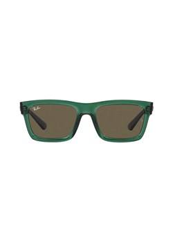 Ray-Ban okulary przeciwsłoneczne WARREN kolor zielony 0RB4396 ze sklepu PRM w kategorii Okulary przeciwsłoneczne damskie - zdjęcie 165563230