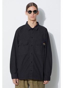 Stan Ray koszula bawełniana CPO SHIRT męska kolor czarny relaxed z kołnierzykiem klasycznym AW2311149 ze sklepu PRM w kategorii Koszule męskie - zdjęcie 165564152