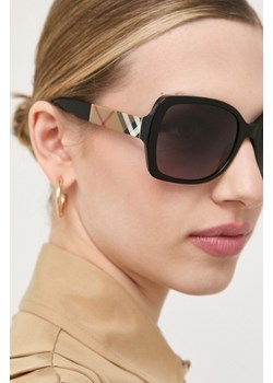 Burberry Okulary przeciwsłoneczne damskie kolor czarny 0BE4160 ze sklepu PRM w kategorii Okulary przeciwsłoneczne damskie - zdjęcie 165565642