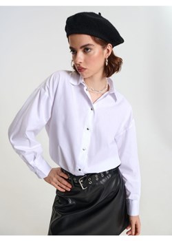 Sinsay - Koszula oversize - biały ze sklepu Sinsay w kategorii Koszule damskie - zdjęcie 165572574