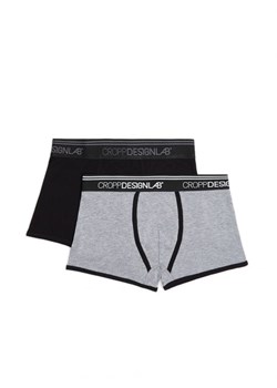 Cropp - 2 pack bokserek basic - szary ze sklepu Cropp w kategorii Majtki męskie - zdjęcie 165573043