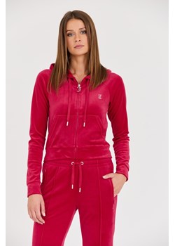 JUICY COUTURE Różowa bluza Madison Hoodie, Wybierz rozmiar L ze sklepu outfit.pl w kategorii Bluzy damskie - zdjęcie 165575451