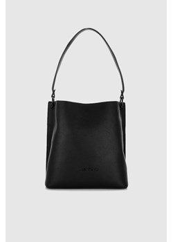 VALENTINO Czarna torebka kubełek basmati ze sklepu outfit.pl w kategorii Torby Shopper bag - zdjęcie 165577703