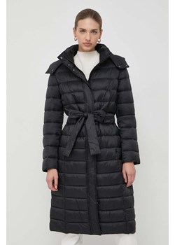 Trussardi kurtka damska kolor czarny przejściowa ze sklepu ANSWEAR.com w kategorii Płaszcze damskie - zdjęcie 165580211