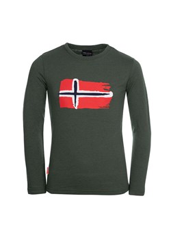 Trollkids Koszulka funkcyjna &quot;Oslo&quot; w kolorze khaki ze sklepu Limango Polska w kategorii T-shirty chłopięce - zdjęcie 165581980