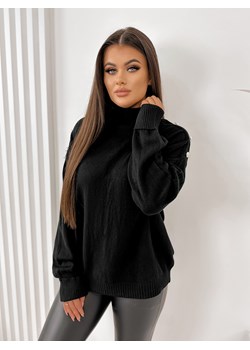 sweter witar czarny uni ze sklepu UBRA w kategorii Swetry damskie - zdjęcie 165586090