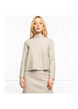 Marc Cain Wełniany sweter | Relaxed fit ze sklepu Gomez Fashion Store w kategorii Swetry damskie - zdjęcie 165586322