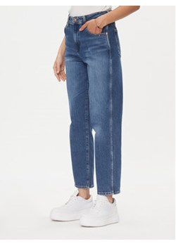Wrangler Jeansy Mom Stright 112342835 Niebieski Regular Fit ze sklepu MODIVO w kategorii Jeansy damskie - zdjęcie 165587702