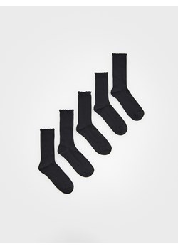 Reserved - Skarpety 5 pack - czarny ze sklepu Reserved w kategorii Skarpetki damskie - zdjęcie 165589423