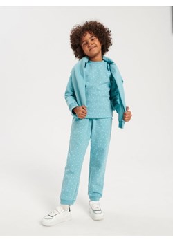 Sinsay - Spodnie dresowe - turkusowy ze sklepu Sinsay w kategorii Spodnie dziewczęce - zdjęcie 165590073