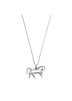 naszyjnik srebrny z koniem ze sklepu ANIA KRUK w kategorii Naszyjniki - zdjęcie 165592764