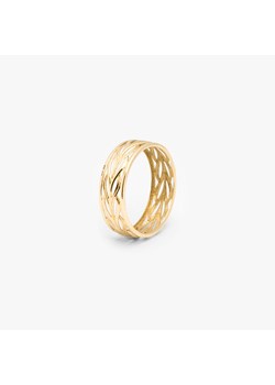 pierścionek ażurowy złoty ze sklepu ANIA KRUK w kategorii Pierścionki - zdjęcie 165593113