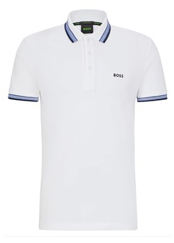 Hugo Boss Koszulka polo w kolorze białym ze sklepu Limango Polska w kategorii T-shirty męskie - zdjęcie 165595211