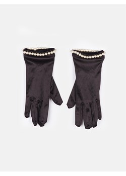 GATE Eleganckie wieczorowe rękawiczki z perełkami uni ze sklepu gateshop w kategorii Rękawiczki damskie - zdjęcie 165604902