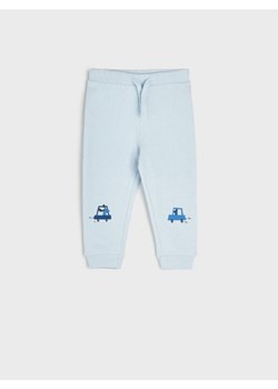 Sinsay - Spodnie dresowe jogger - błękitny ze sklepu Sinsay w kategorii Spodnie i półśpiochy - zdjęcie 165624341