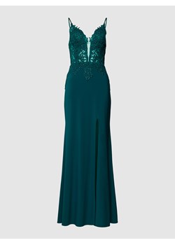 Sukienka wieczorowa z koronkowym obszyciem ze sklepu Peek&Cloppenburg  w kategorii Sukienki - zdjęcie 165626350