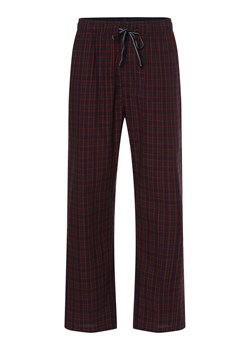 Mc Earl Męskie spodnie od piżamy Mężczyźni Bawełna granatowy w kratkę ze sklepu vangraaf w kategorii Piżamy męskie - zdjęcie 165630844