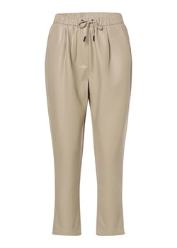 Franco Callegari Spodnie Kobiety wiskoza beżowy jednolity ze sklepu vangraaf w kategorii Spodnie damskie - zdjęcie 165630912