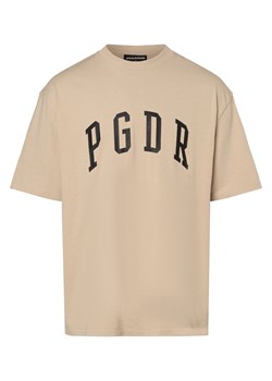 PEGADOR T-shirt męski Mężczyźni Dżersej beżowy nadruk ze sklepu vangraaf w kategorii T-shirty męskie - zdjęcie 165630914