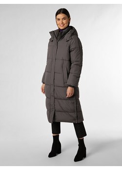 mbyM Damski płaszcz pikowany Kobiety Sztuczne włókno antracytowy jednolity ze sklepu vangraaf w kategorii Płaszcze damskie - zdjęcie 165630992