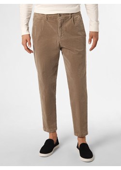 Aygill's Spodnie Mężczyźni Bawełna taupe jednolity ze sklepu vangraaf w kategorii Spodnie męskie - zdjęcie 165631040