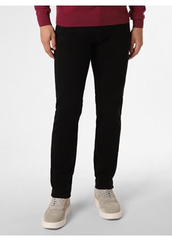 Pierre Cardin Spodnie Mężczyźni Bawełna czarny jednolity ze sklepu vangraaf w kategorii Spodnie męskie - zdjęcie 165631063