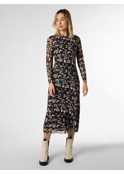 s.Oliver BLACK LABEL Sukienka damska Kobiety antracytowy wzorzysty ze sklepu vangraaf w kategorii Sukienki - zdjęcie 165631101
