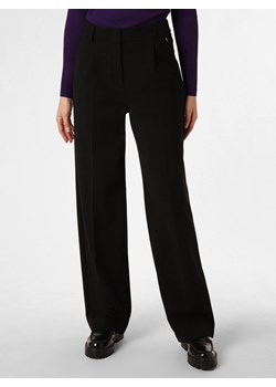 comma Spodnie Kobiety wiskoza czarny jednolity ze sklepu vangraaf w kategorii Spodnie damskie - zdjęcie 165631110