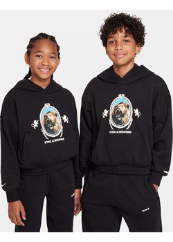Nierozpinana bluza z kapturem do koszykówki dla dużych dzieci LeBron - Czerń ze sklepu Nike poland w kategorii Bluzy dziewczęce - zdjęcie 165632753