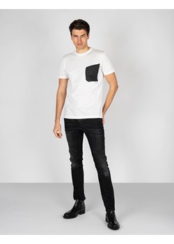 Les Hommes T-shirt | LKT103 703C | Regular Fit Mercerized | Mężczyzna | Biały ze sklepu ubierzsie.com w kategorii T-shirty męskie - zdjęcie 165643544