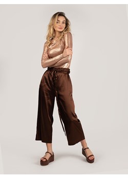Pinko Spodnie "Anima Fragile" | 1N135H 8521 | Anima Fragile 1 | Kobieta | Brązowy ze sklepu ubierzsie.com w kategorii Spodnie damskie - zdjęcie 165645674
