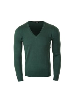 Antony Morato Sweter V-Neck S | MMSW00215 | Mężczyzna | Zielony ze sklepu ubierzsie.com w kategorii Swetry męskie - zdjęcie 165646524