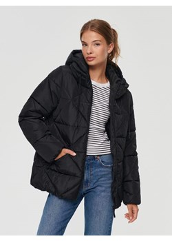 Pikowana kurtka zimowa czarna ze sklepu House w kategorii Kurtki damskie - zdjęcie 165649540