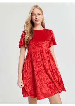 Sinsay - Sukienka mini - czerwony ze sklepu Sinsay w kategorii Sukienki - zdjęcie 165674121