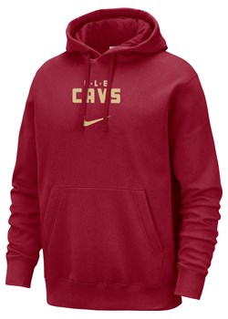 Męska bluza z kapturem Nike NBA Cleveland Cavaliers Club Fleece City Edition - Czerwony ze sklepu Nike poland w kategorii Bluzy męskie - zdjęcie 165677421