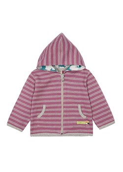 loud + proud Bluza &quot;Ringel&quot; w kolorze fioletowym ze sklepu Limango Polska w kategorii Bluzy i swetry - zdjęcie 165679331