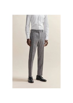 BOSS Wełniane spodnie H-Genius-241 | Regular Fit | z dodatkiem lnu ze sklepu Gomez Fashion Store w kategorii Spodnie męskie - zdjęcie 165680184